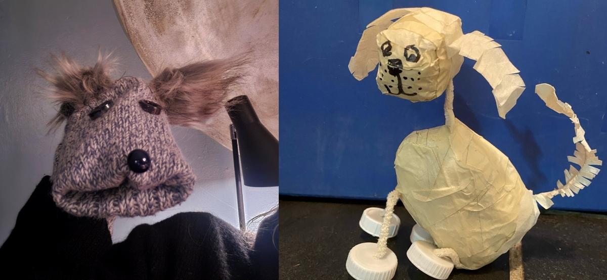 Billede af hundedukker