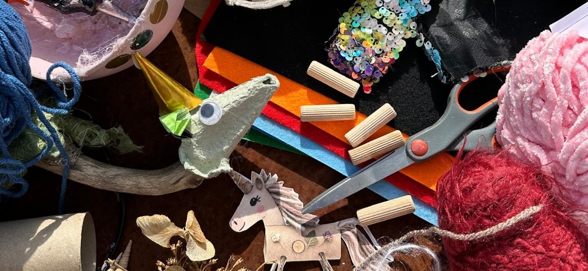 Billeder af værkstedsmaterialer