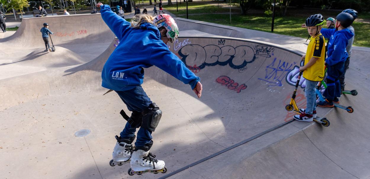 børn skater
