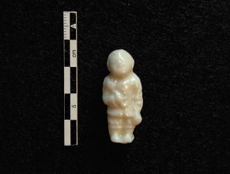 Lille porcelænsfigur fra 1700-tallet